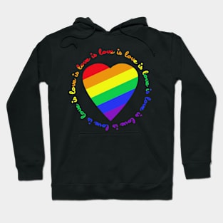 Love is Love (Rainbow) Hoodie